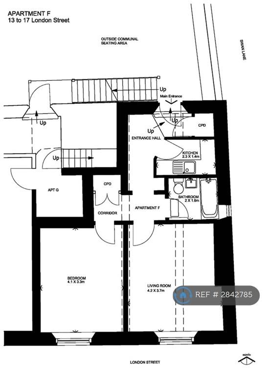 Flat f Floorplan