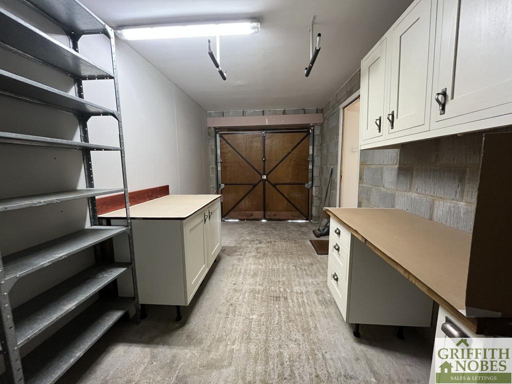 Single Garage for Storage