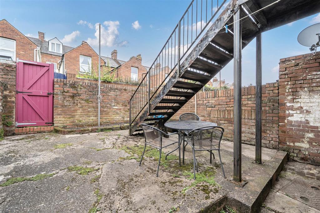 Outside rear