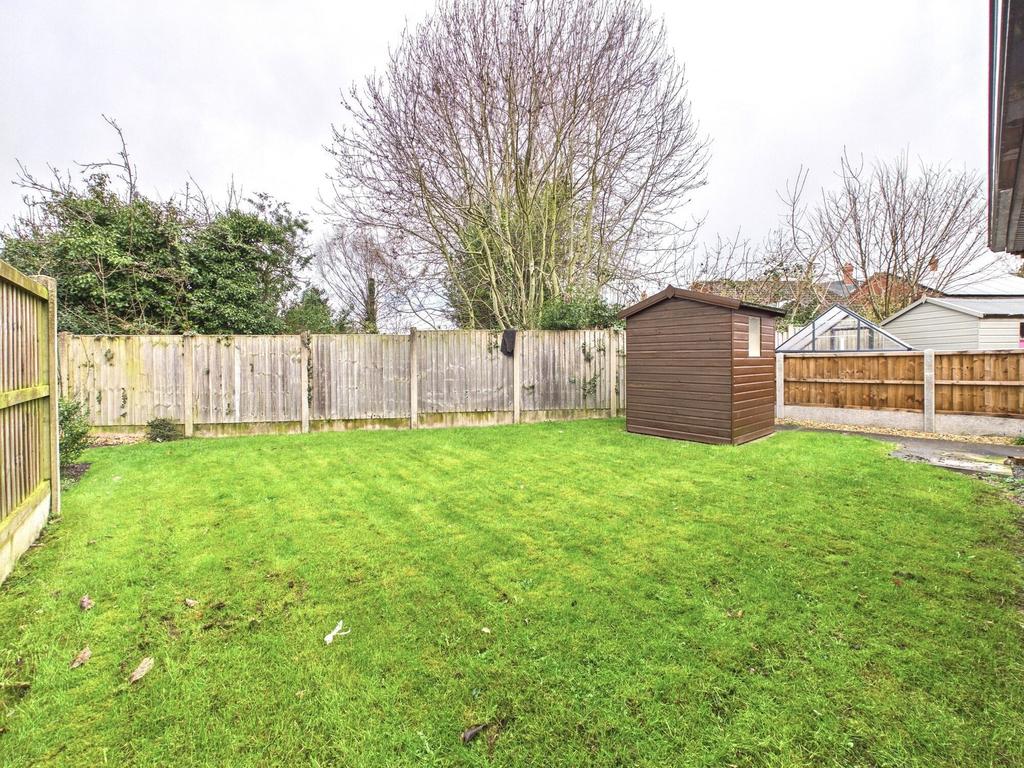 Rear garden