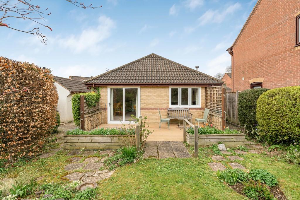 Rear of property