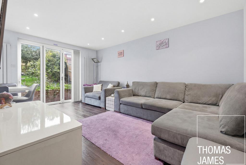 Open-plan living area