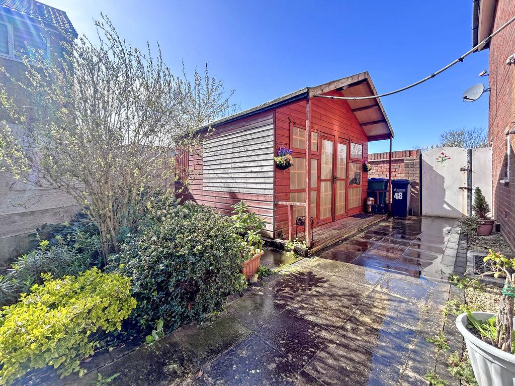 Rear garden