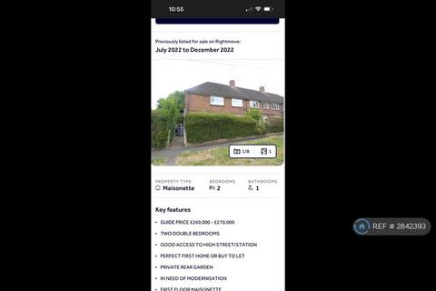 2 bedroom maisonette to rent, Beech Avenue, Brentwood, CM13