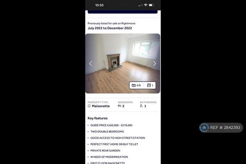 2 bedroom maisonette to rent, Beech Avenue, Brentwood, CM13