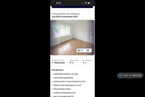 2 bedroom maisonette to rent, Beech Avenue, Brentwood, CM13