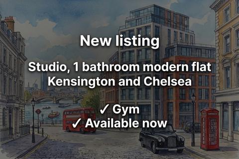 Studio to rent, Draycott Avenue
