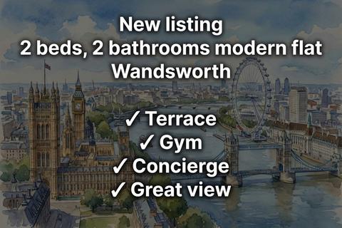 2 bedroom flat to rent, Nine Elms Lane
