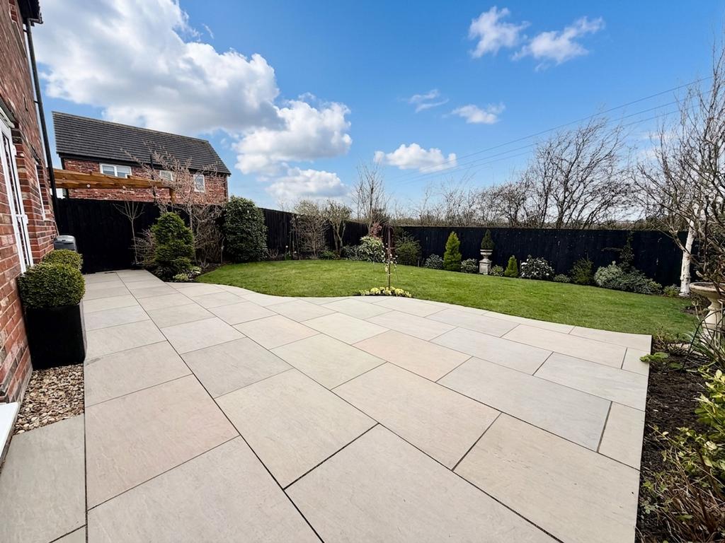 Rear garden