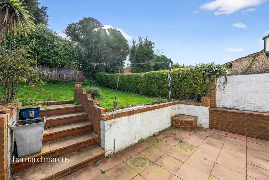 Patio view, garden