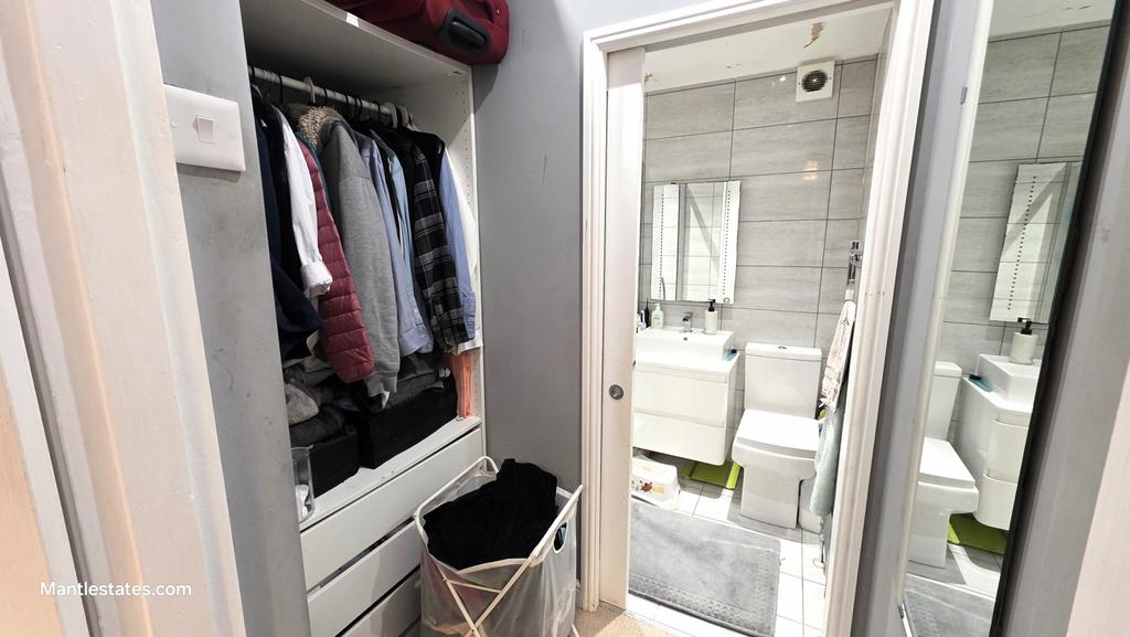 Wardrobe area