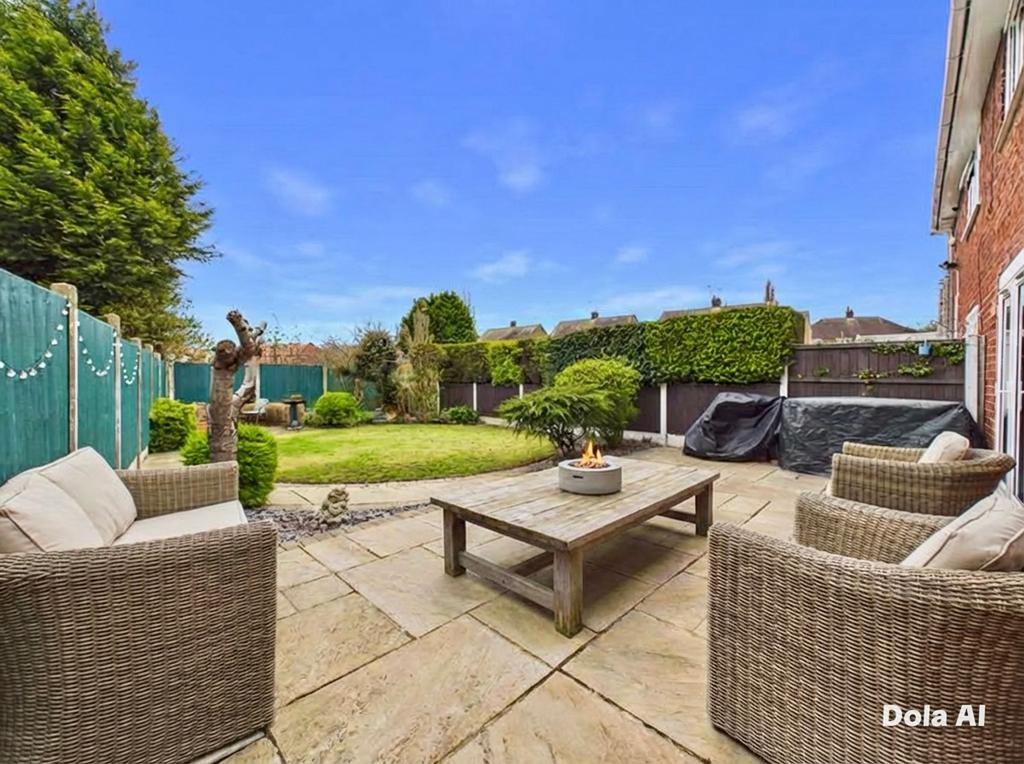 Rear garden