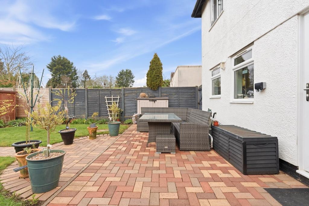 Rear Patio