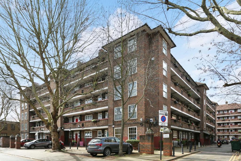 Apartment building facade, block of apartments