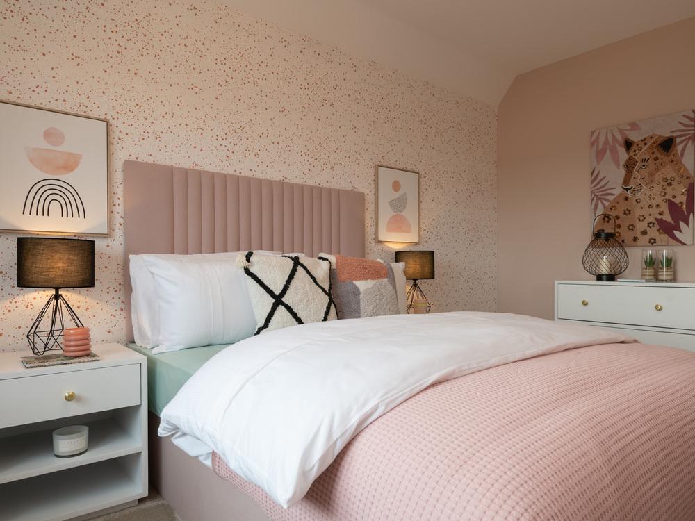Bedroom 3 of the Ledsham, a 4 bedroom house
