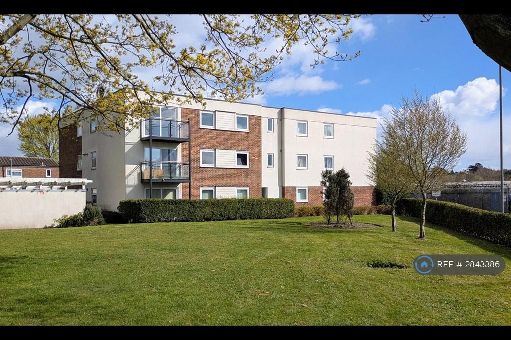 Communal Garden. Flat Is Top Left In The Block