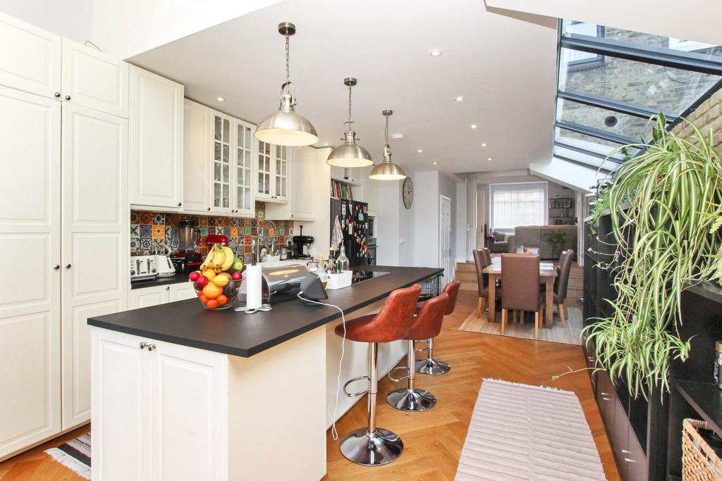 Open-plan living area