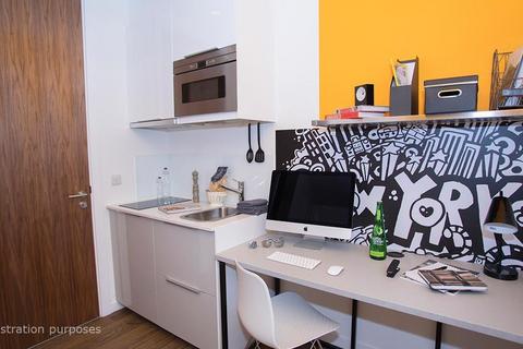 Studio to rent, Clyde Street, Glasgow G1