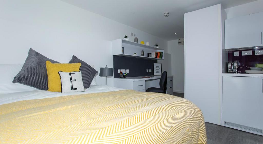Studio apartment interior