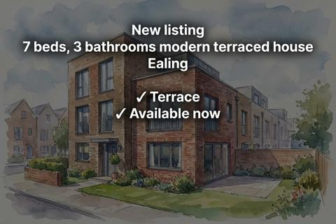 7 bedroom terraced house to rent, Uxbridge Road