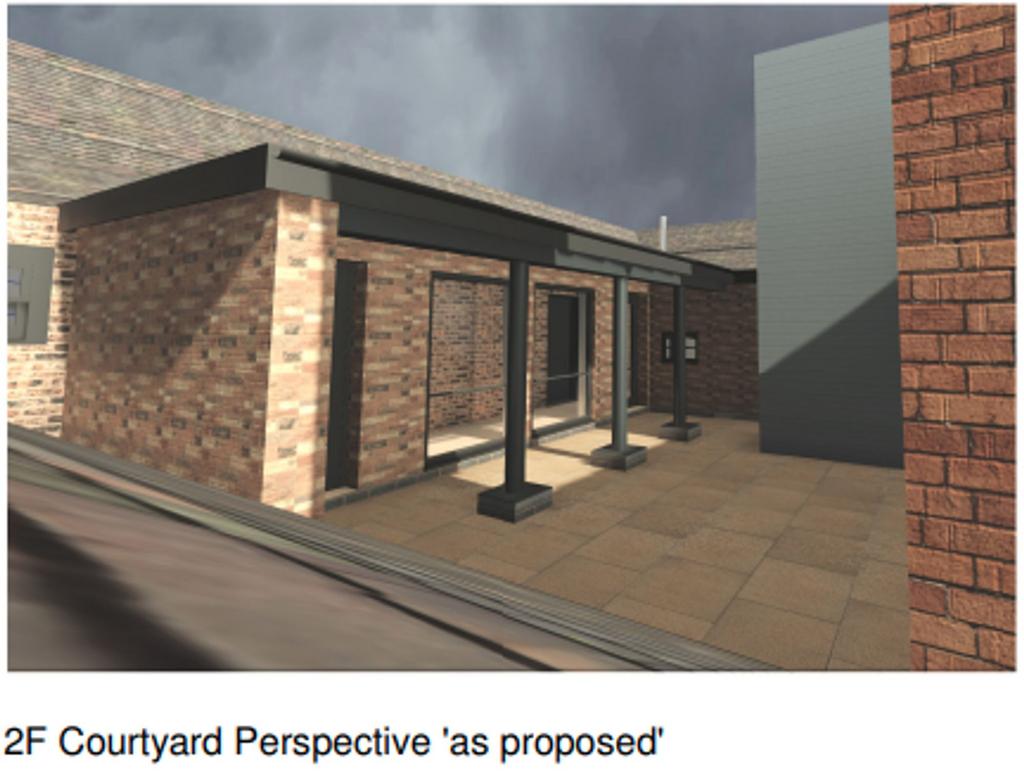 Proposed Courtyard View