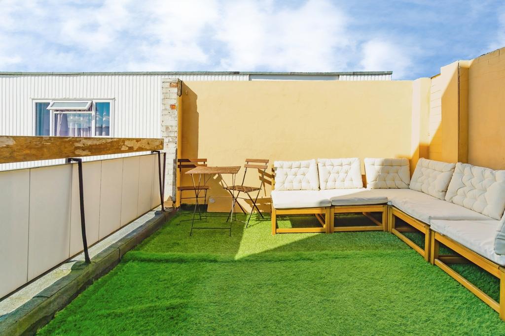 Roof terrace view, roof terrace