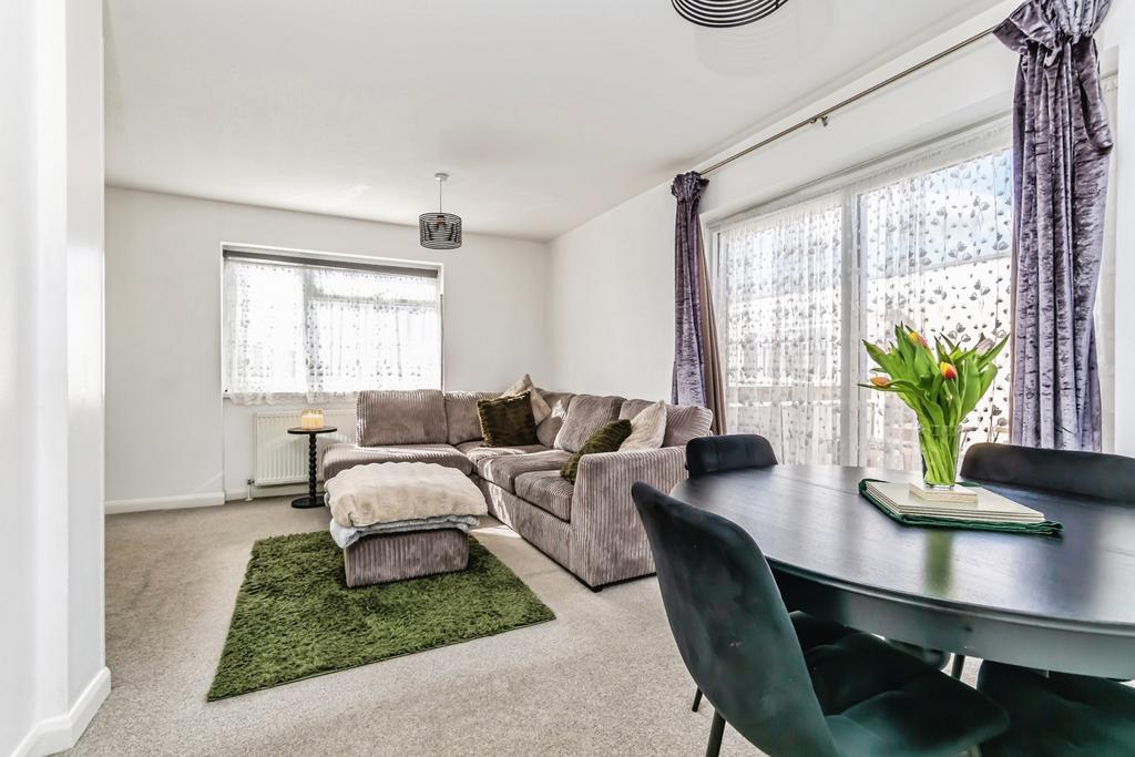 Open-plan living area