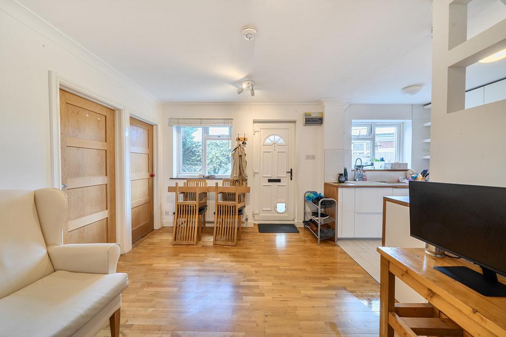 Open-plan living area, open plan living