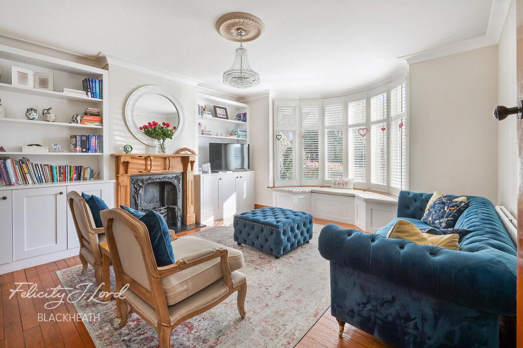 Living room, fireplace