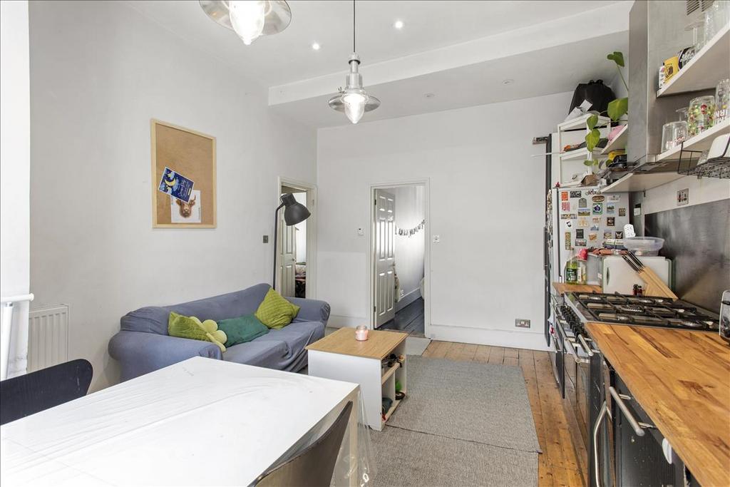 Open-plan living area, open plan living