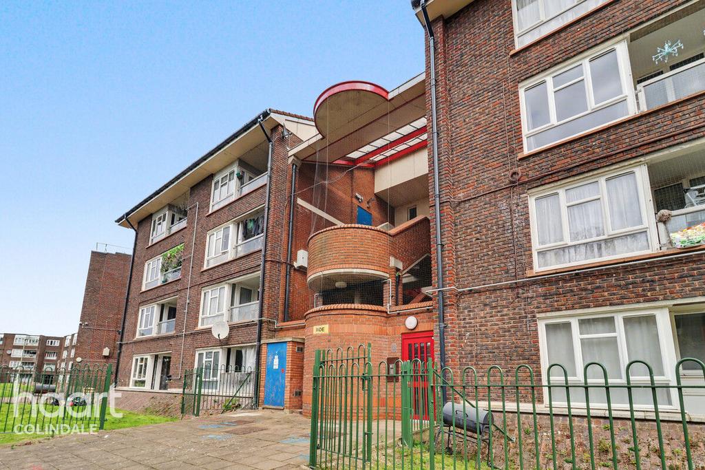 Apartment building facade, block of apartments