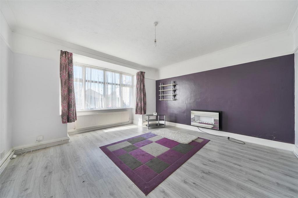 Living room, fireplace