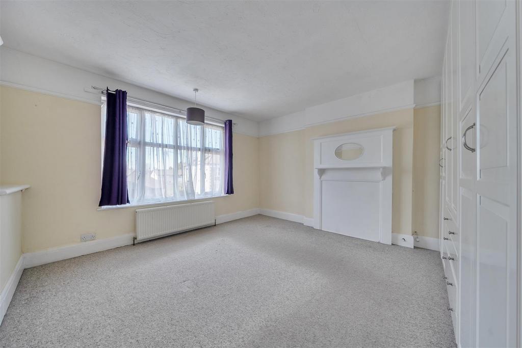 Bedroom, fireplace