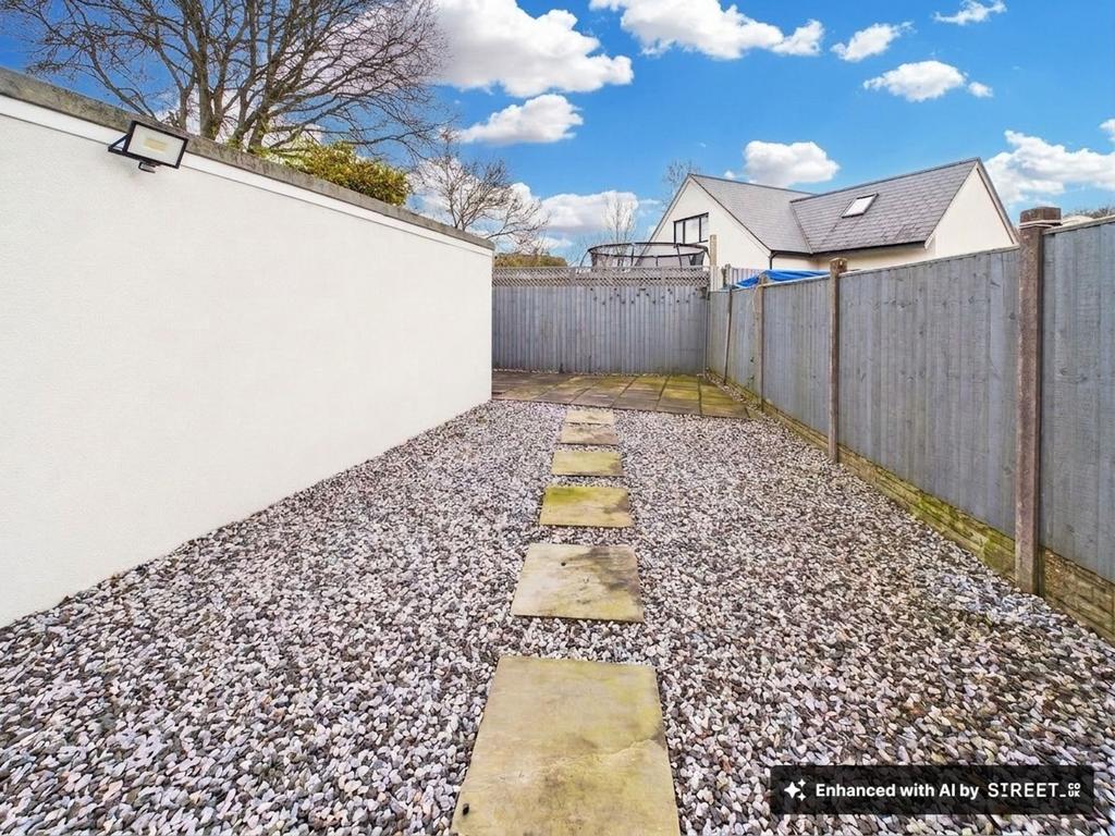 Rear garden