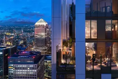 3 bedroom penthouse for sale, South Quay Plaza, Canary Wharf, Marsh Wall, London E14