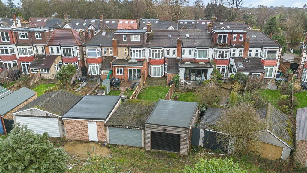 Aerial view, land