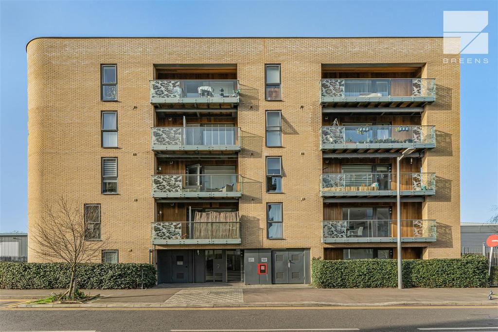 Apartment building facade, block of apartments
