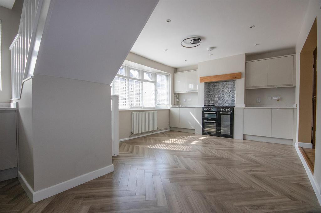 Open-plan living area, open plan living