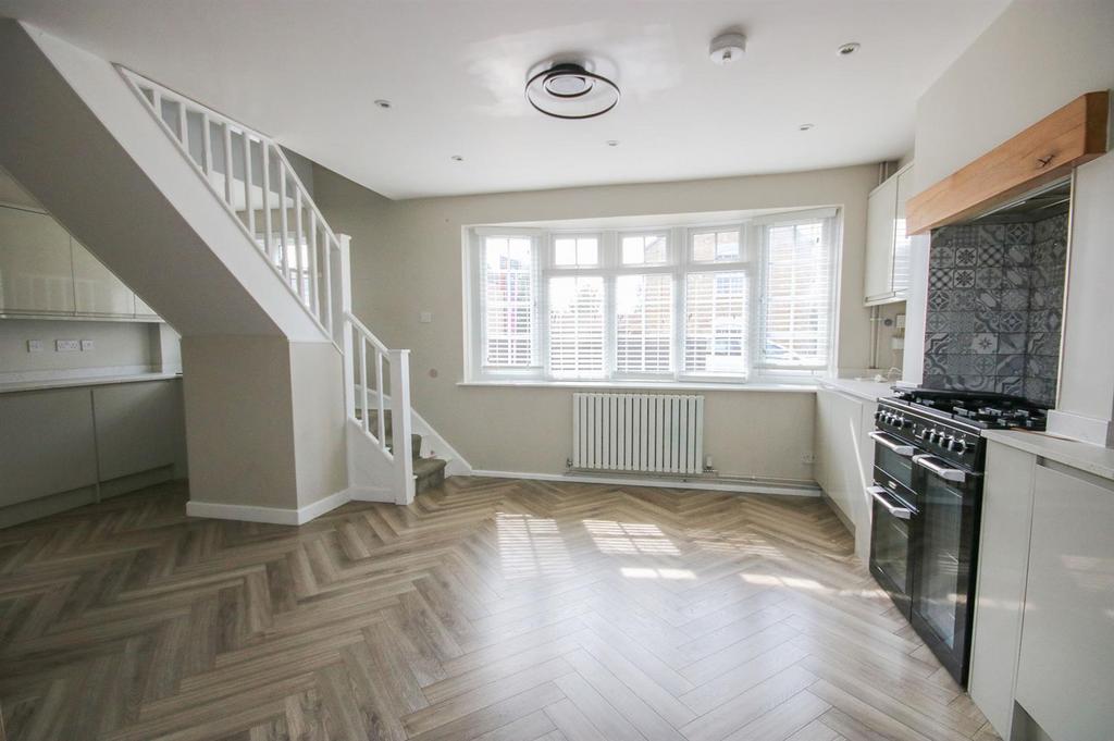 Open-plan living area