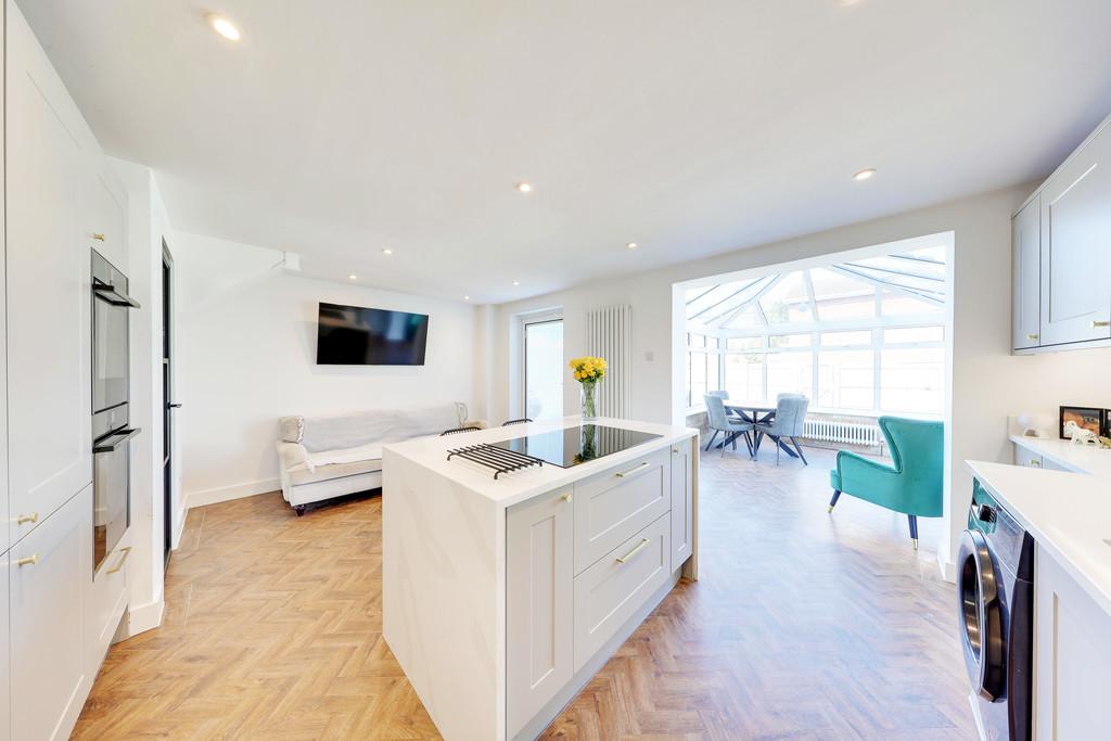 Open-plan living area
