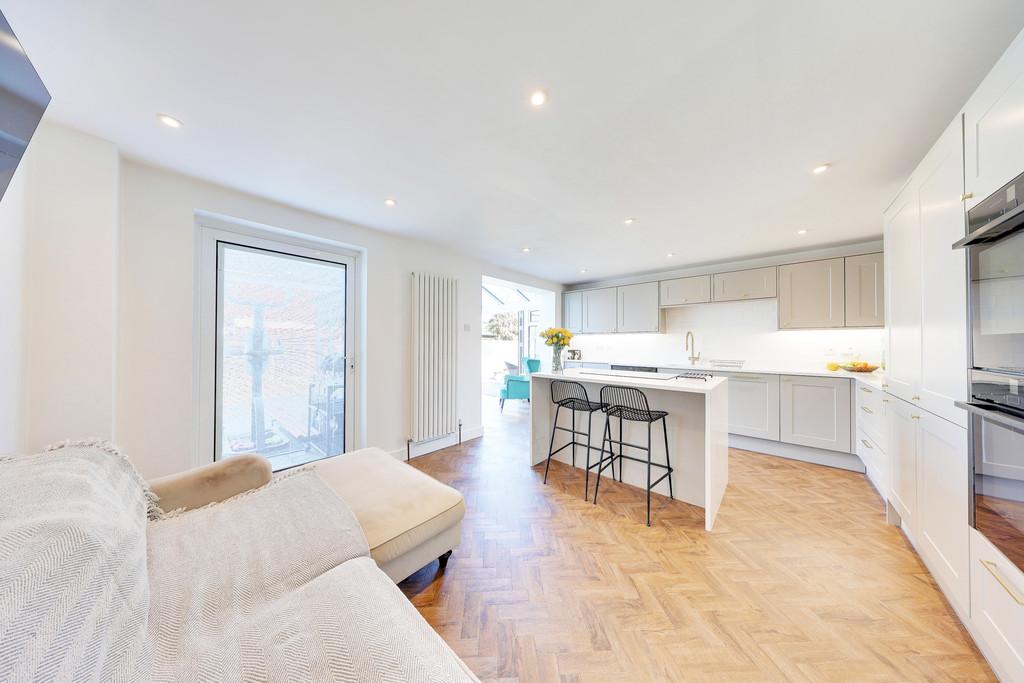 Open-plan living area