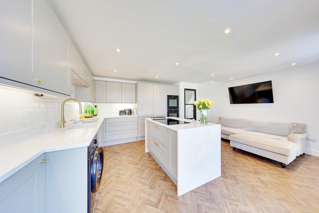 Open-plan living area