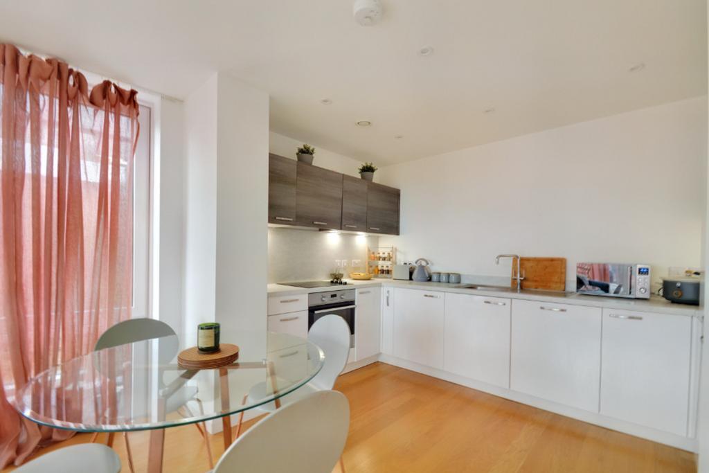 Open-plan living area, open plan living