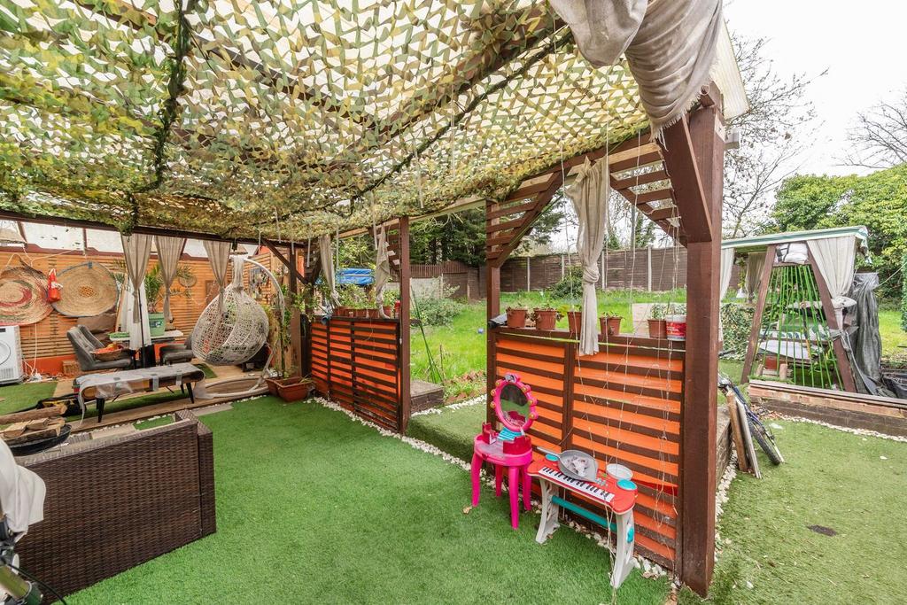 Playroom, garden