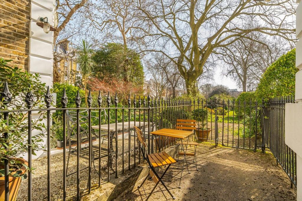 Patio view, garden