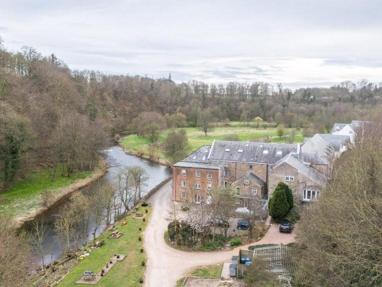 Aerial view, land