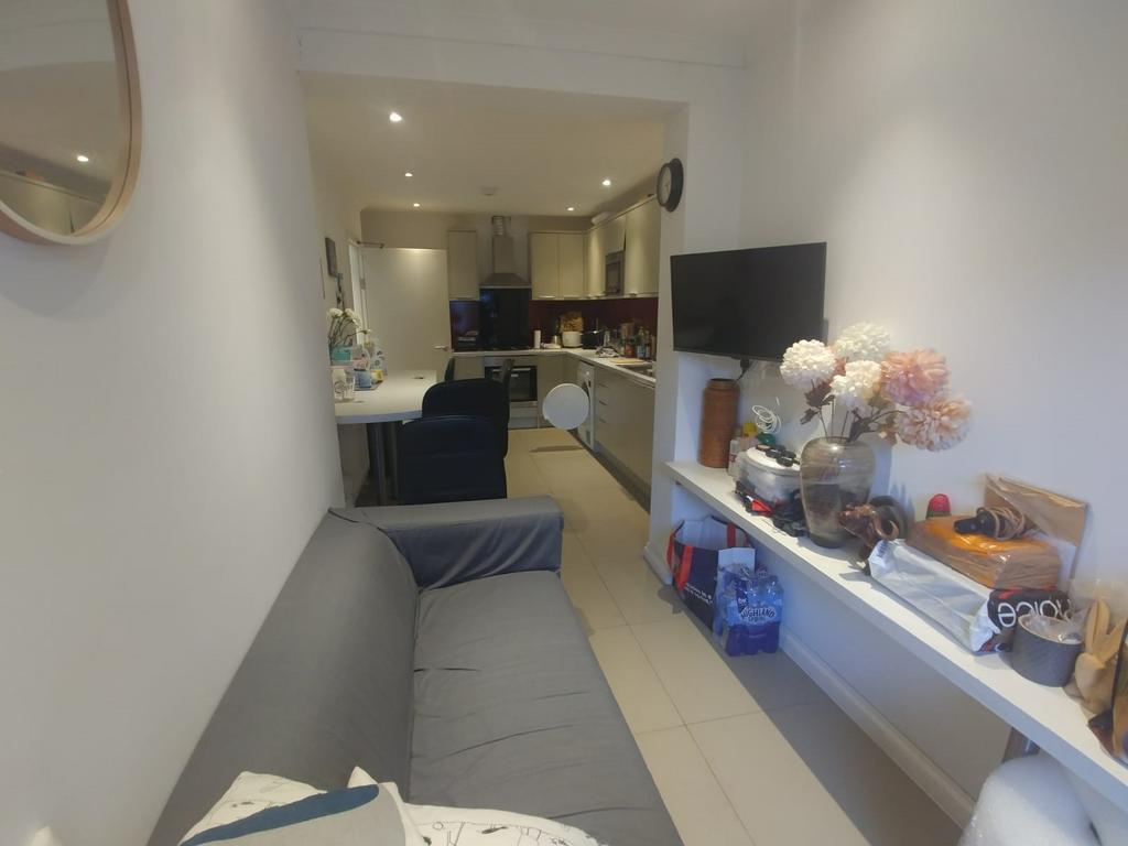 Open-plan living area