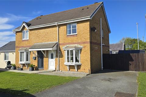 3 bedroom semi-detached house for sale, Garth Y Felin, Valley, Holyhead, Isle of Anglesey, LL65