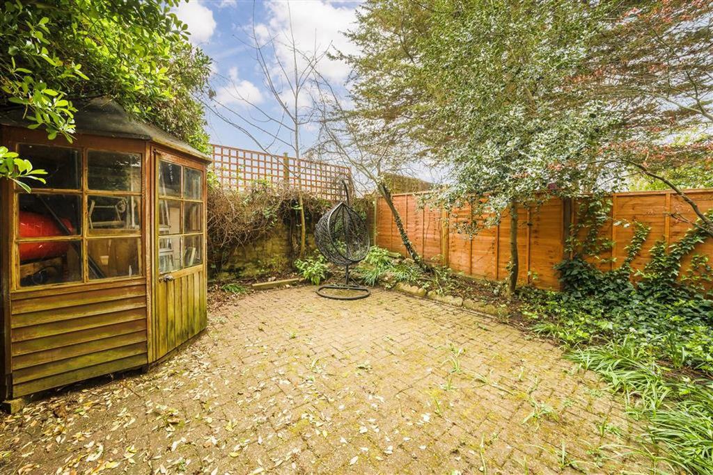 Garden view, out buildings