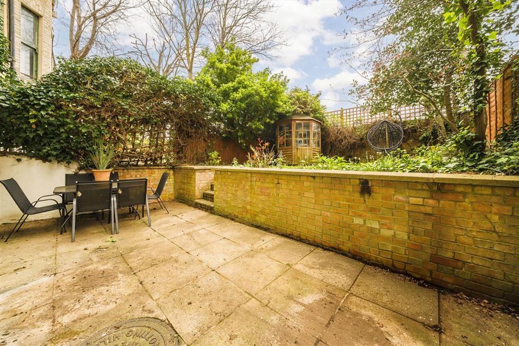 Patio view, garden